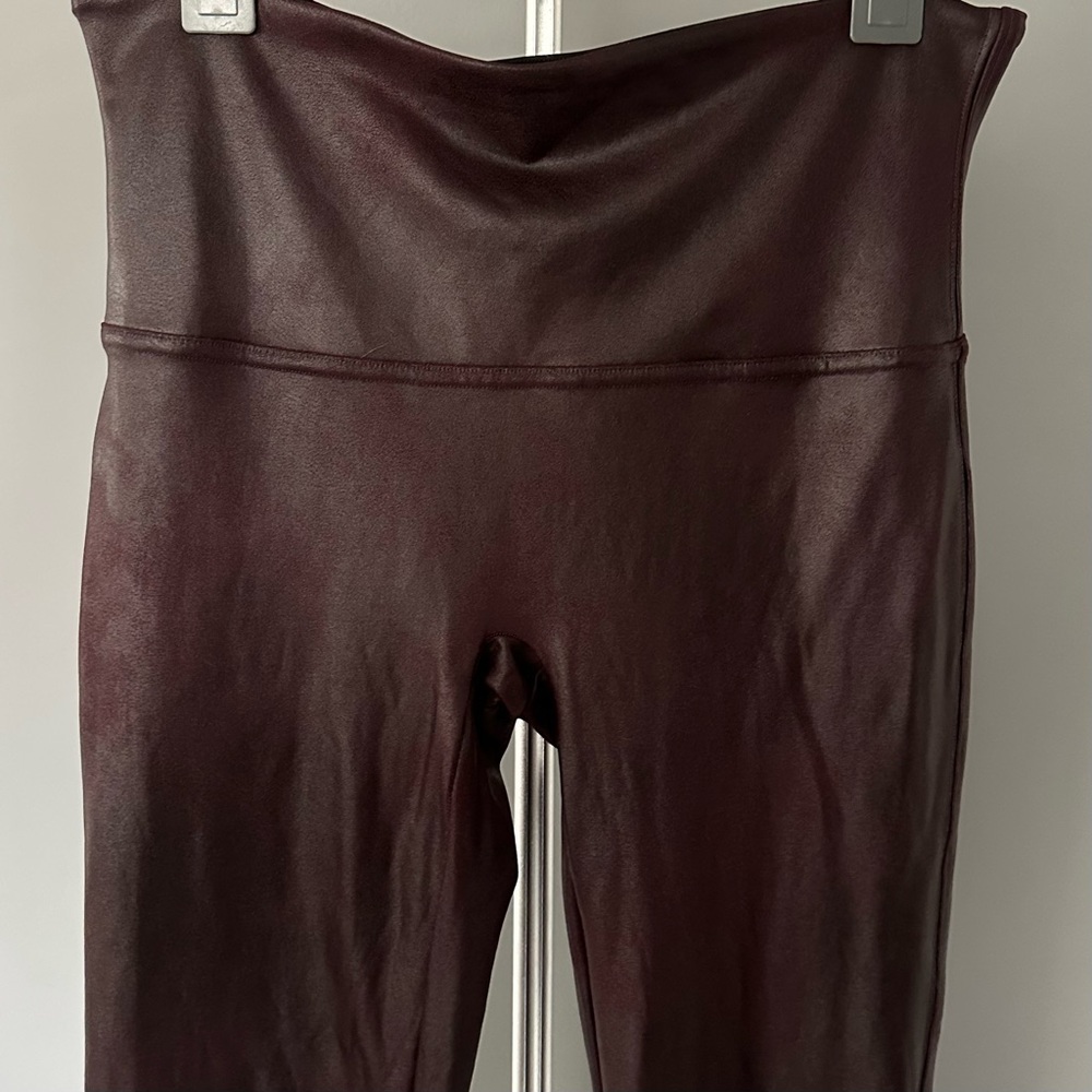 Spanx Faux Leather Leggings - Picture 3 of 9